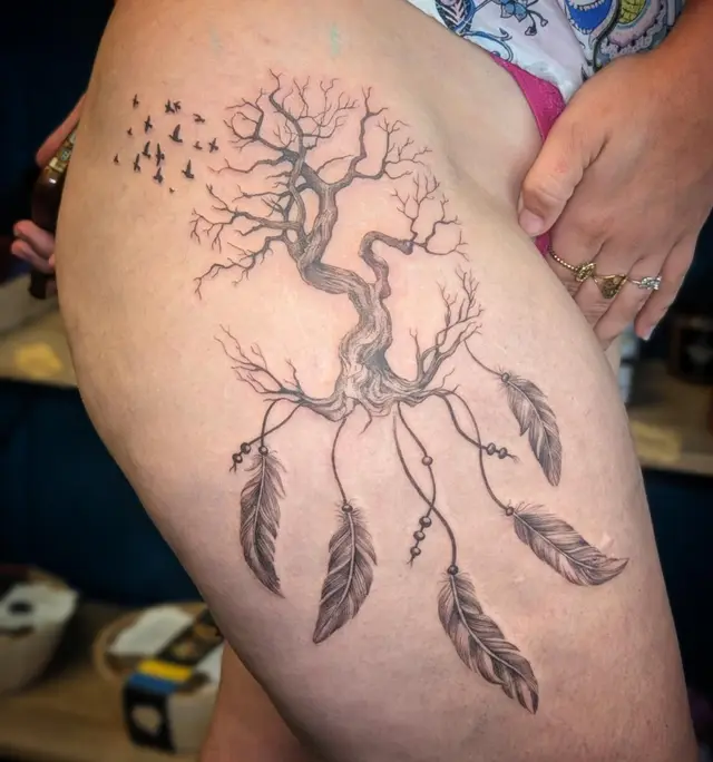 Recent tattoo work by Tattoo Bast-et